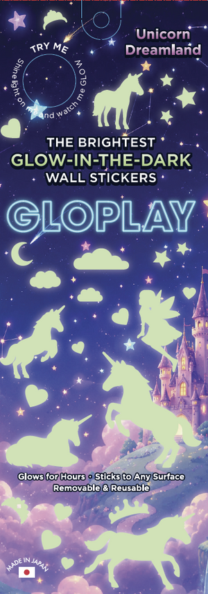 Unicorn Dreamland — Glow-in-the-Dark Stickers