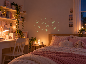 Unicorn Dreamland — Glow-in-the-Dark Stickers