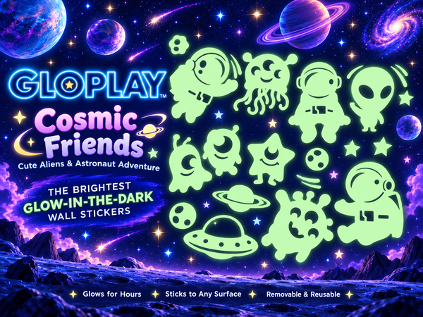 Cosmic Friends — Aliens & Astronauts Stickers