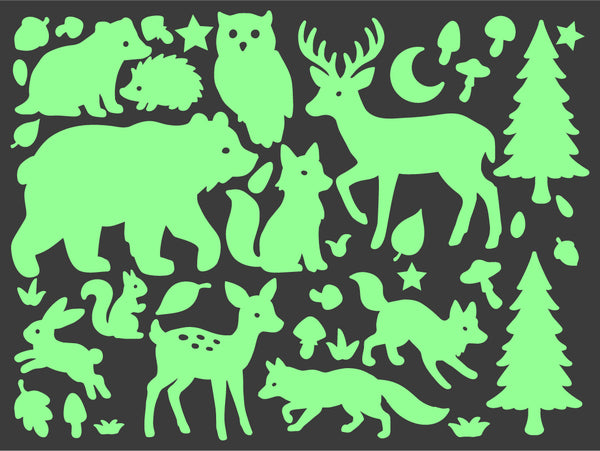 Forest Friends — Woodland Glow Stickers
